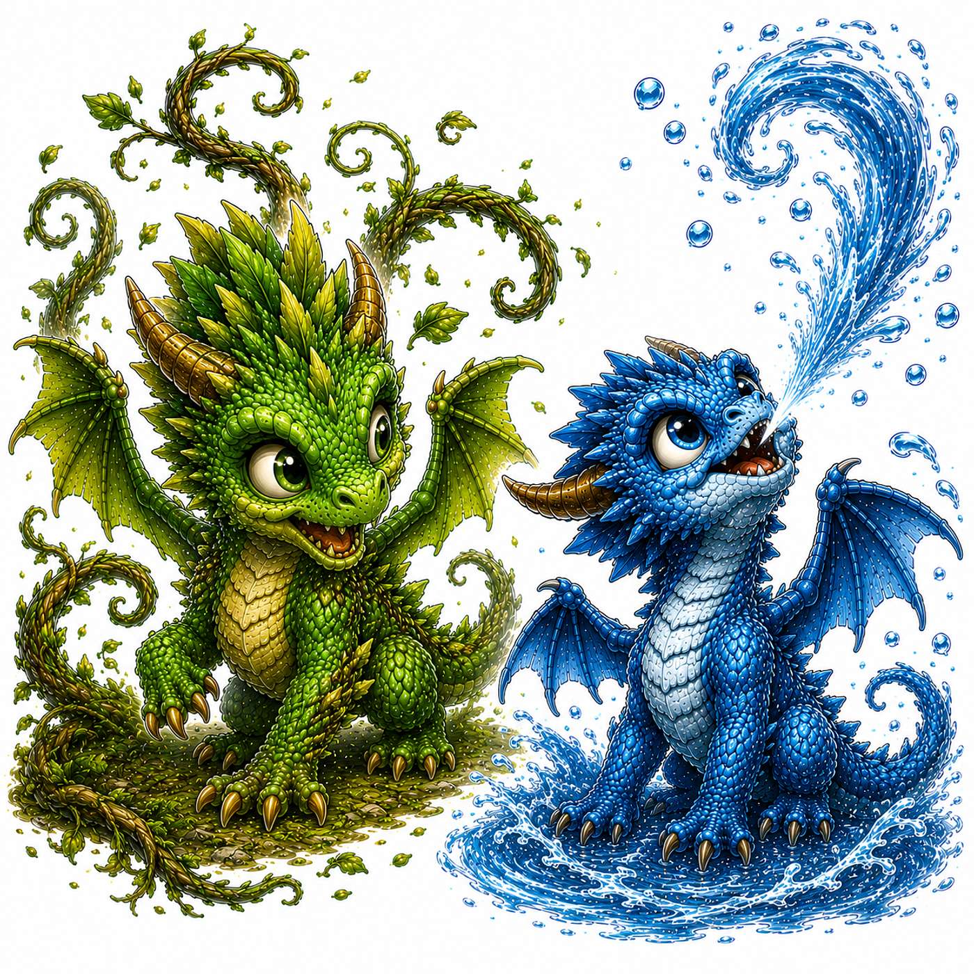 The Rainbow Dragon 🌈🐉(s) - The Blue & Green Dragons🟦🟩 episode artwork