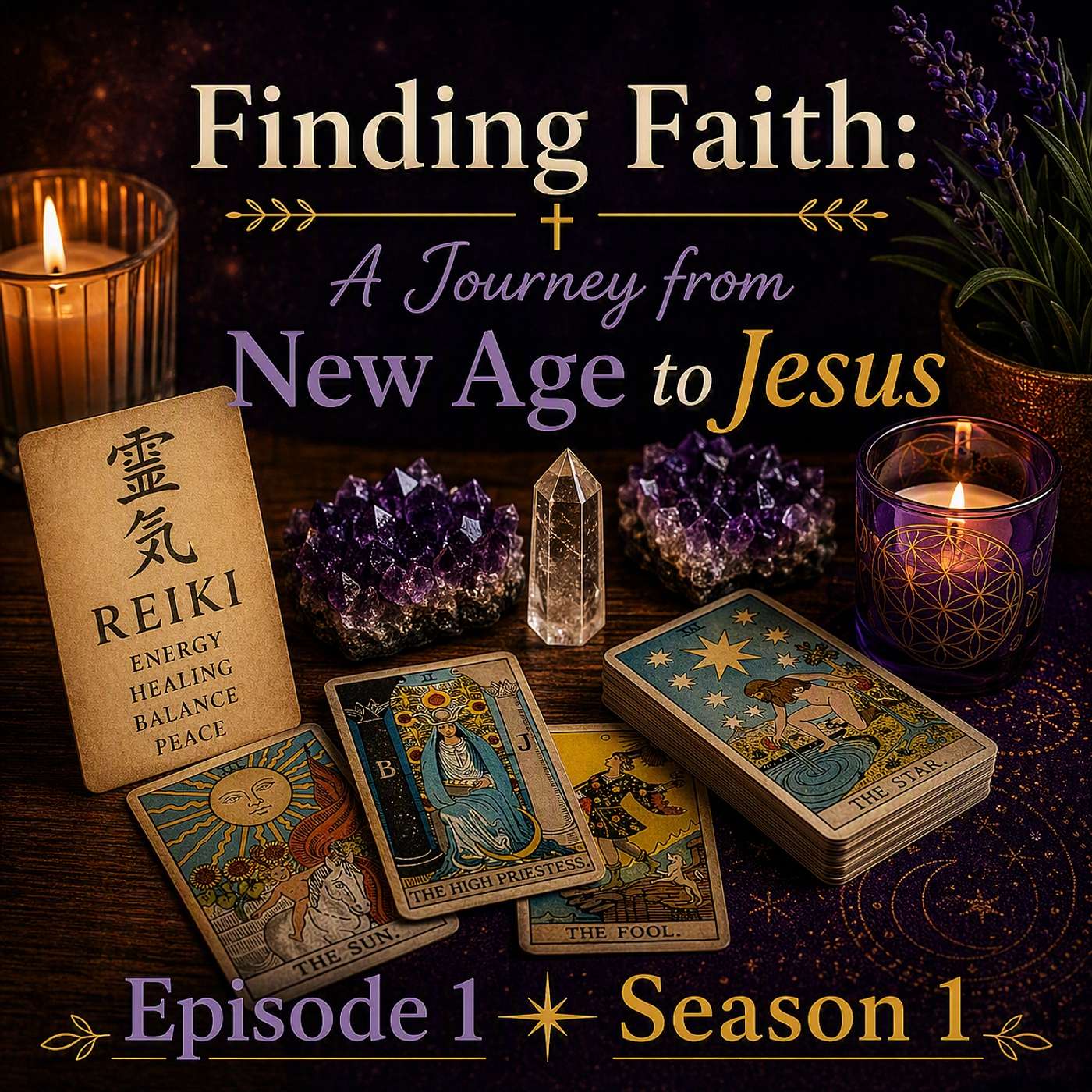 Episode 1 - Finding Faith: A Journey from New Age to Jesus episode artwork