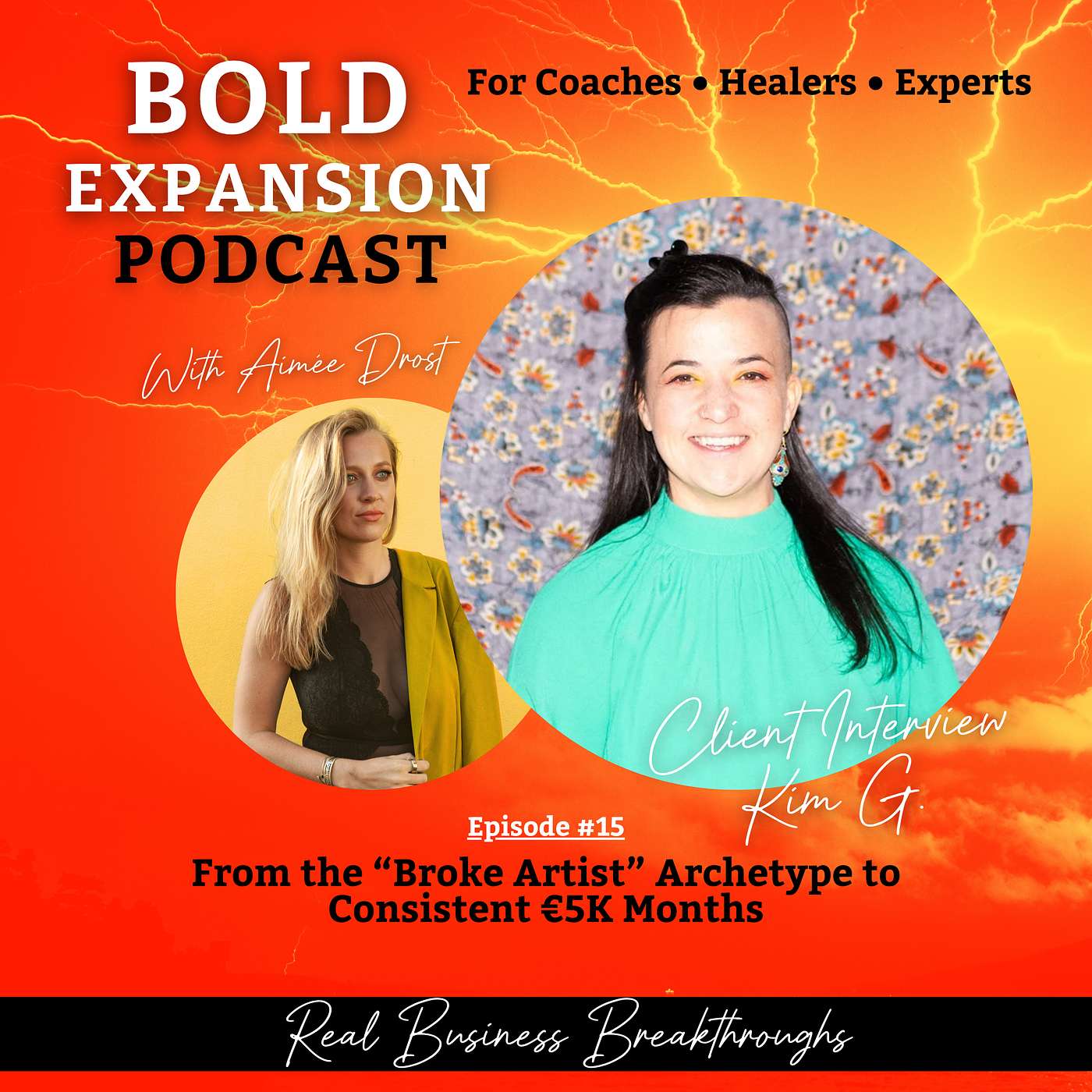 #15 - From the “Broke Artist” Archetype to Consistent €5K Months - with Kim Gajraj (S1E15) episode artwork