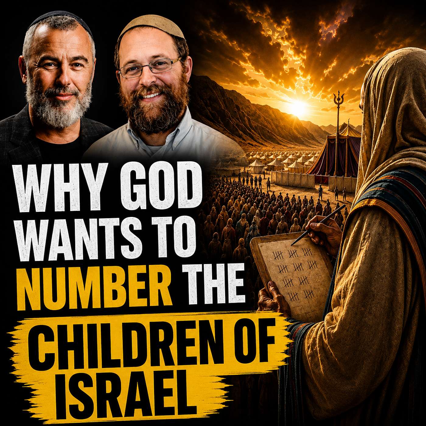 ISRAEL BIBLE TALK - Book of "Numbers" with Rav Mike Feuer and Yishai Fleisher