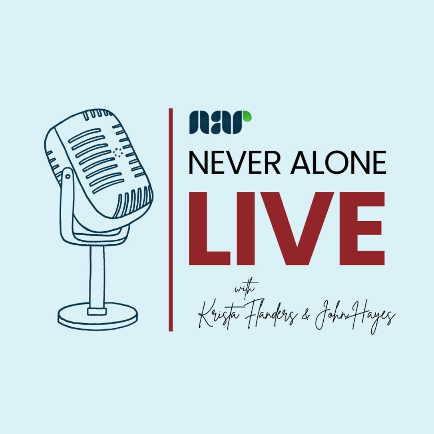 Never Alone Live cover art