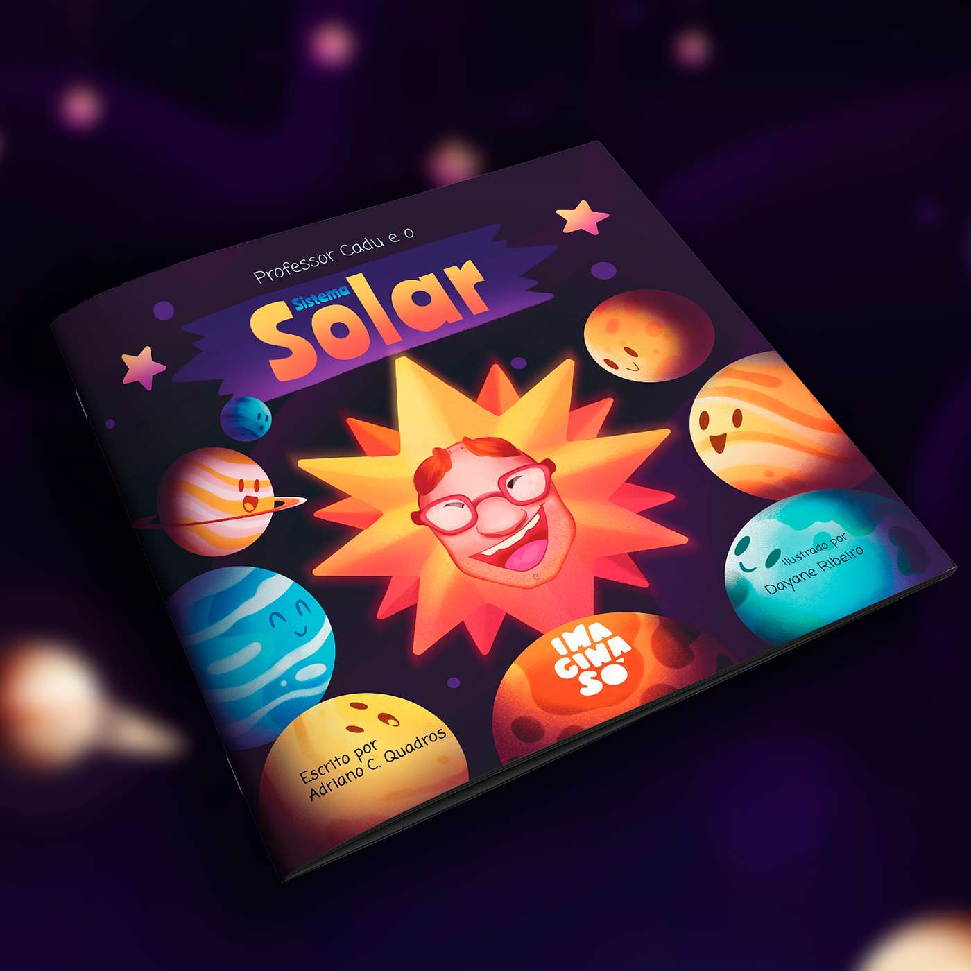 Conheça o Livro: Professor Cadu e o Sistema Solar