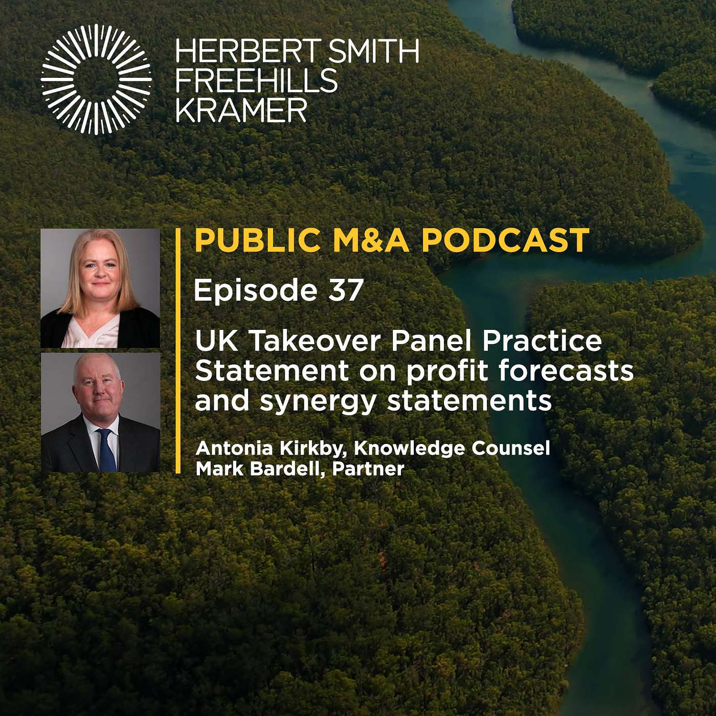 Public M&A EP37: Panel Practice Statement on profit forecasts and synergy statements episode artwork