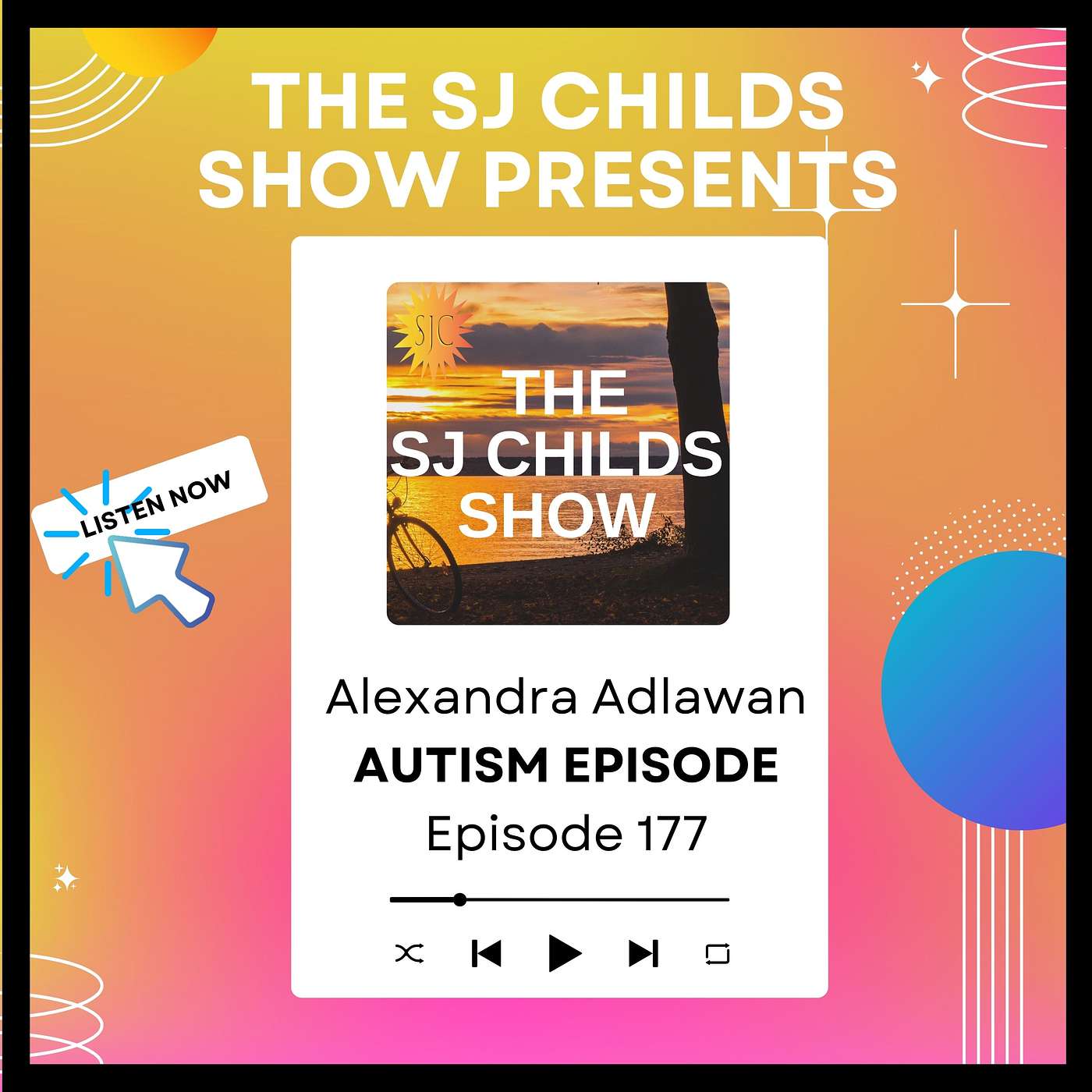 Autism Podcast Series Episode 177-Autistic Children's Book Author/Illustrator Alexandra Adlawan