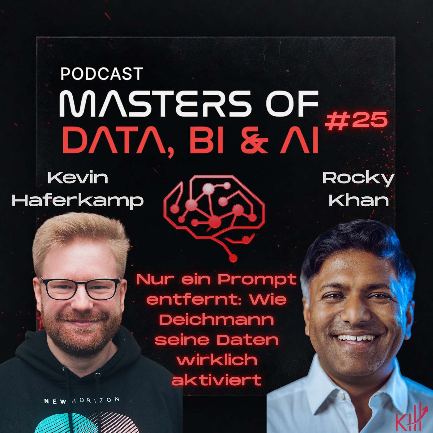 Nur ein Prompt entfernt: Wie Deichmann seine Daten wirklich aktiviert | Kevin Haferkamp & Rocky Khan - #25 episode artwork