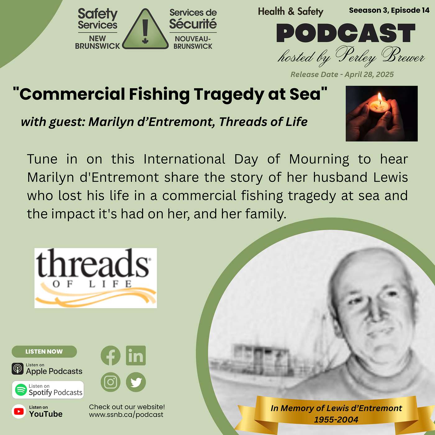 "Commercial Fishing Tragedy at Sea" - Marilyn d'Entremont