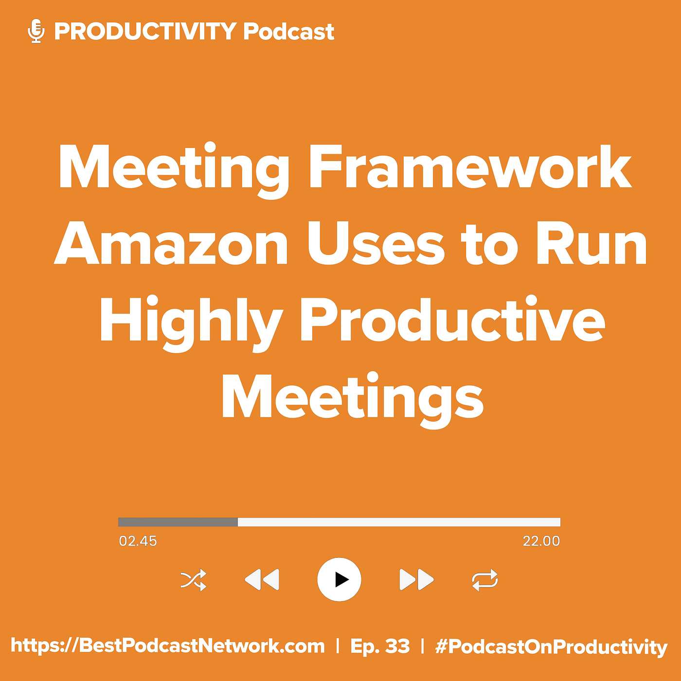 Meeting Framework Amazon Uses to Run Highly Productive Meetings