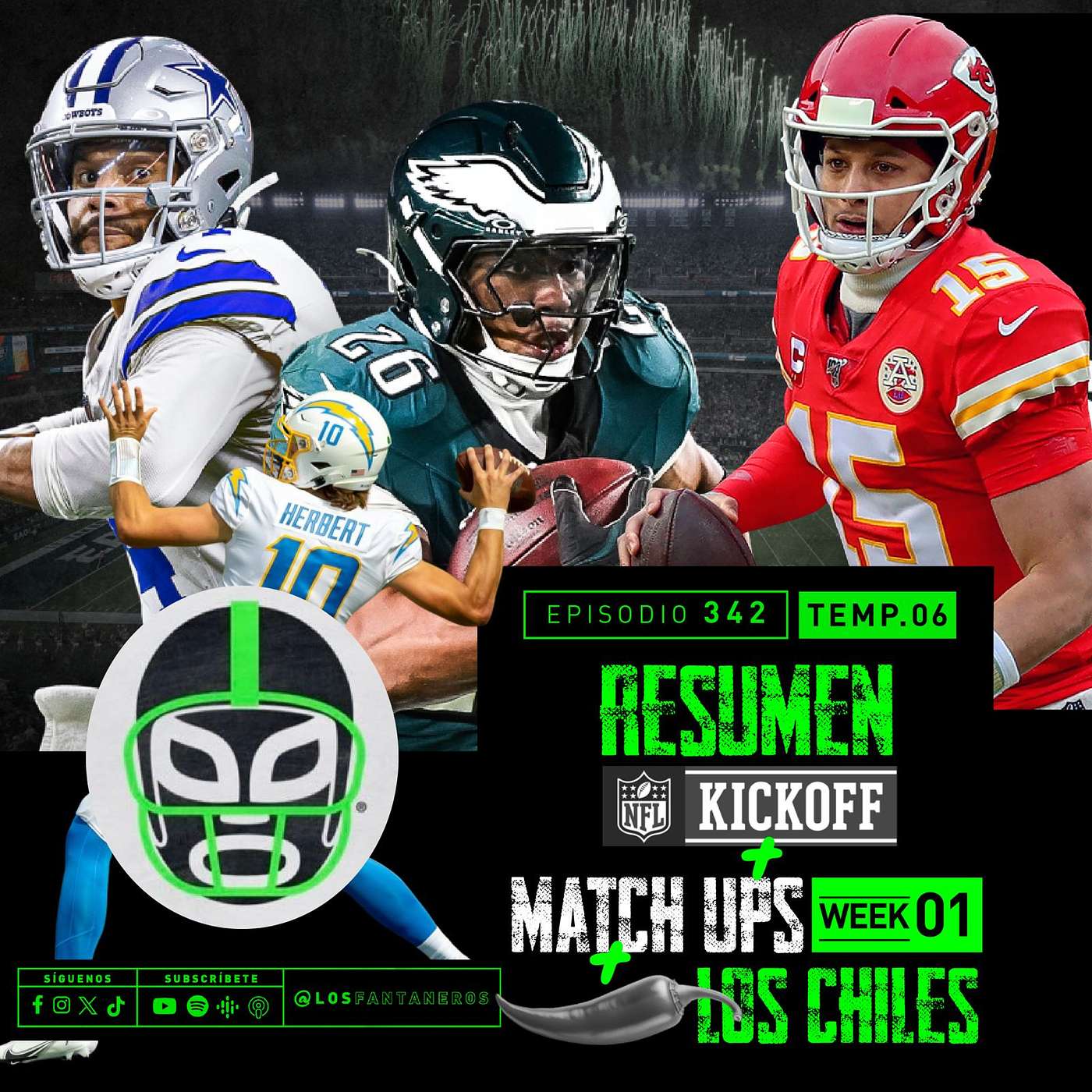 Resumen Kickoff + Los Matchups de la Semana 1 + Los Chiles