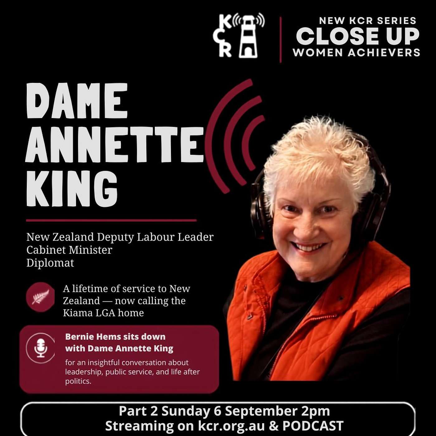 Close Up: Dame Annette King Part 2 episode artwork