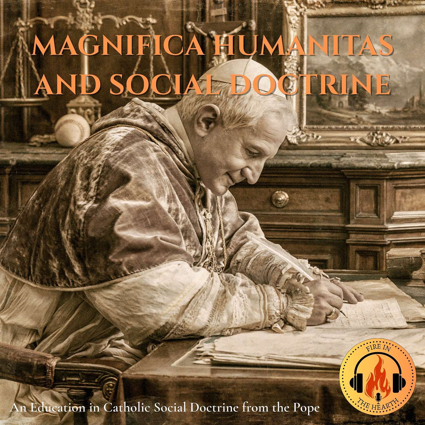 An Education in Catholic Social Doctrine from the Pope | Fire in the Hearth (Ep. 43) episode artwork