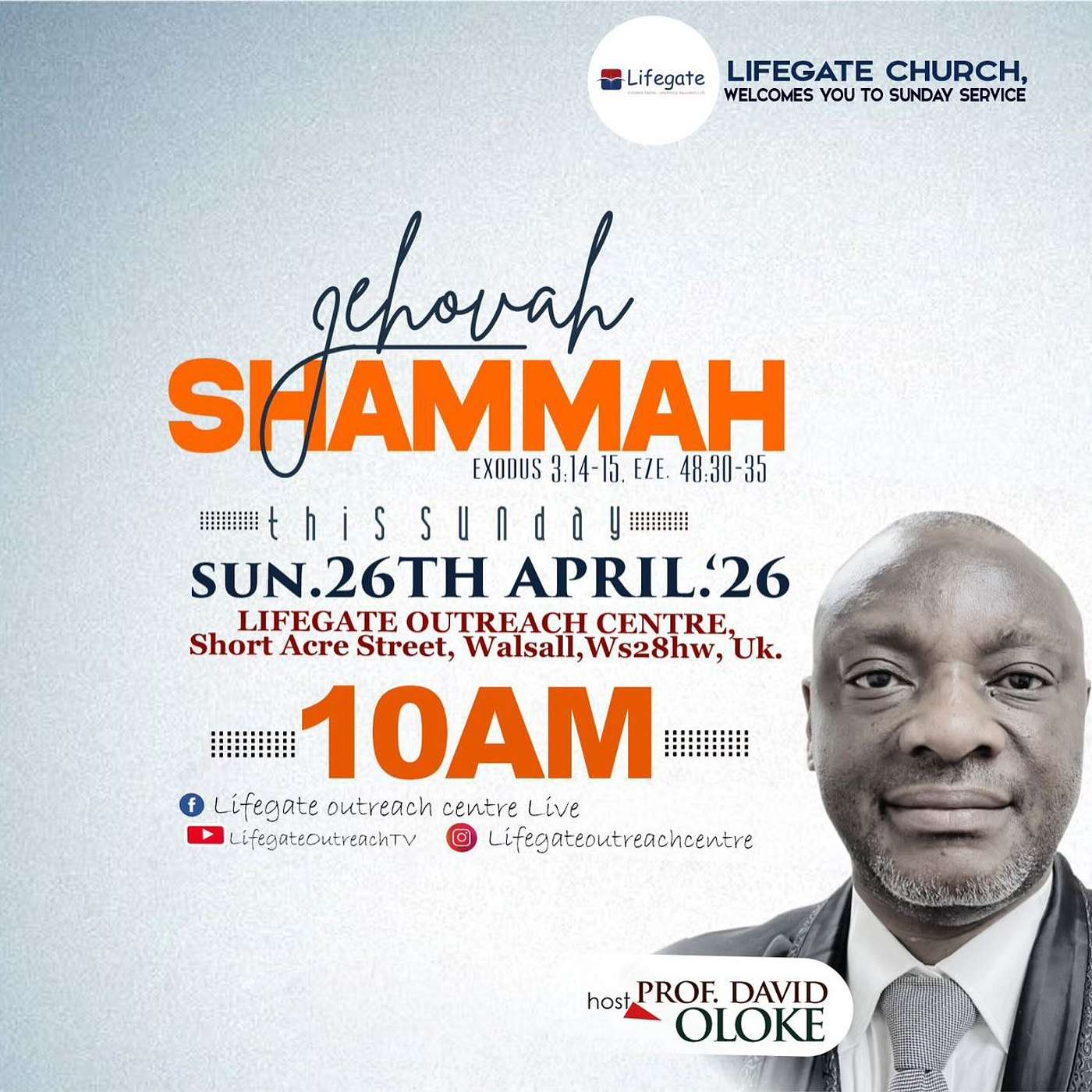 Jehovah Shammah (Session 9)  - Lifegate Church - 26.4.26 episode artwork