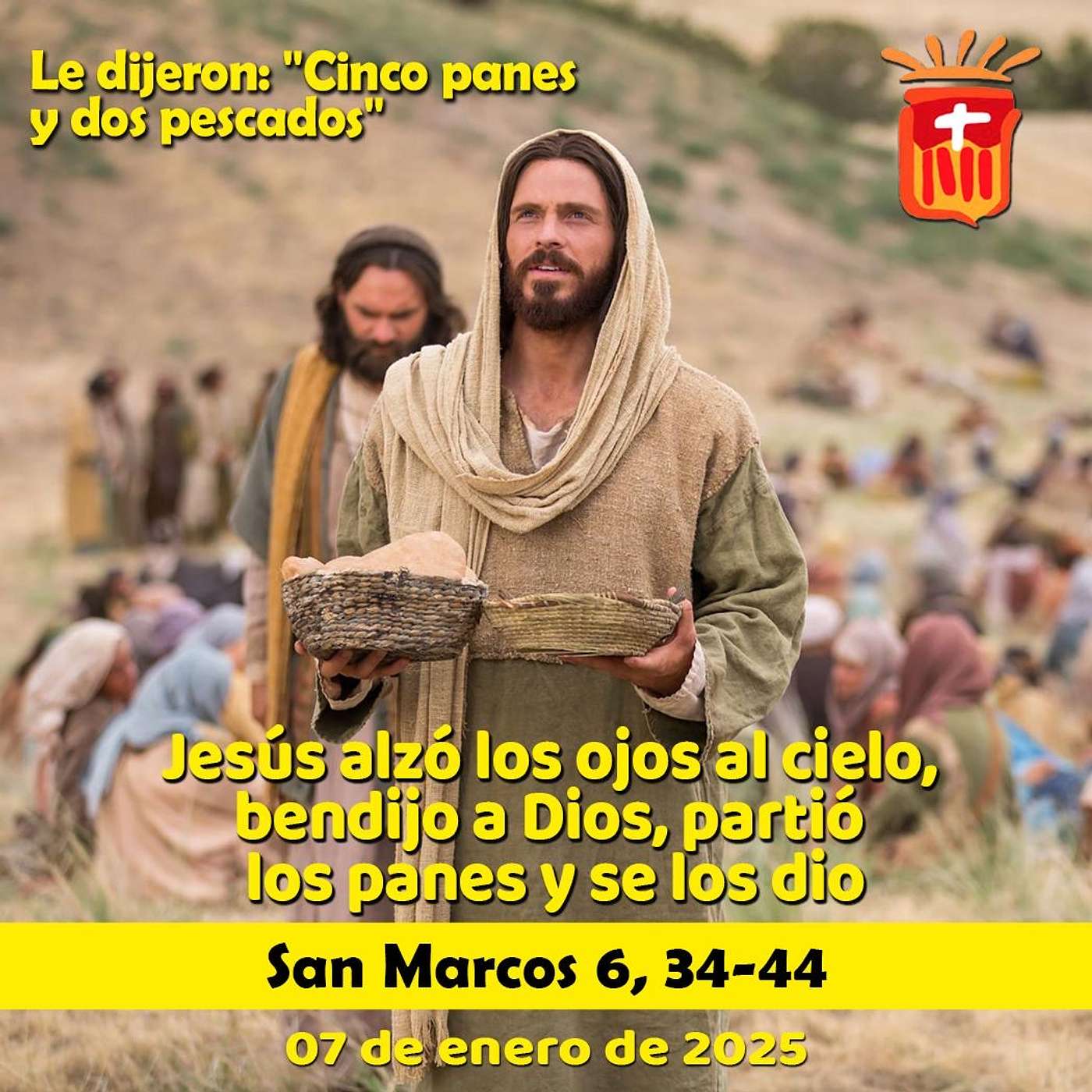 2025-01-07 San Marcos 6, 34-44: Martes II Navidad