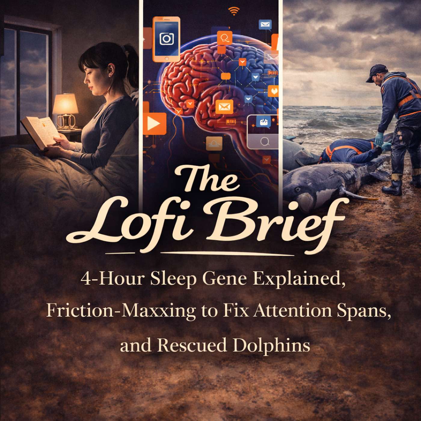 4-Hour Sleep Gene Explained, Friction-Maxxing to Fix Attention Spans, and Rescued Dolphins & Rare Kākāpō Chick episode artwork
