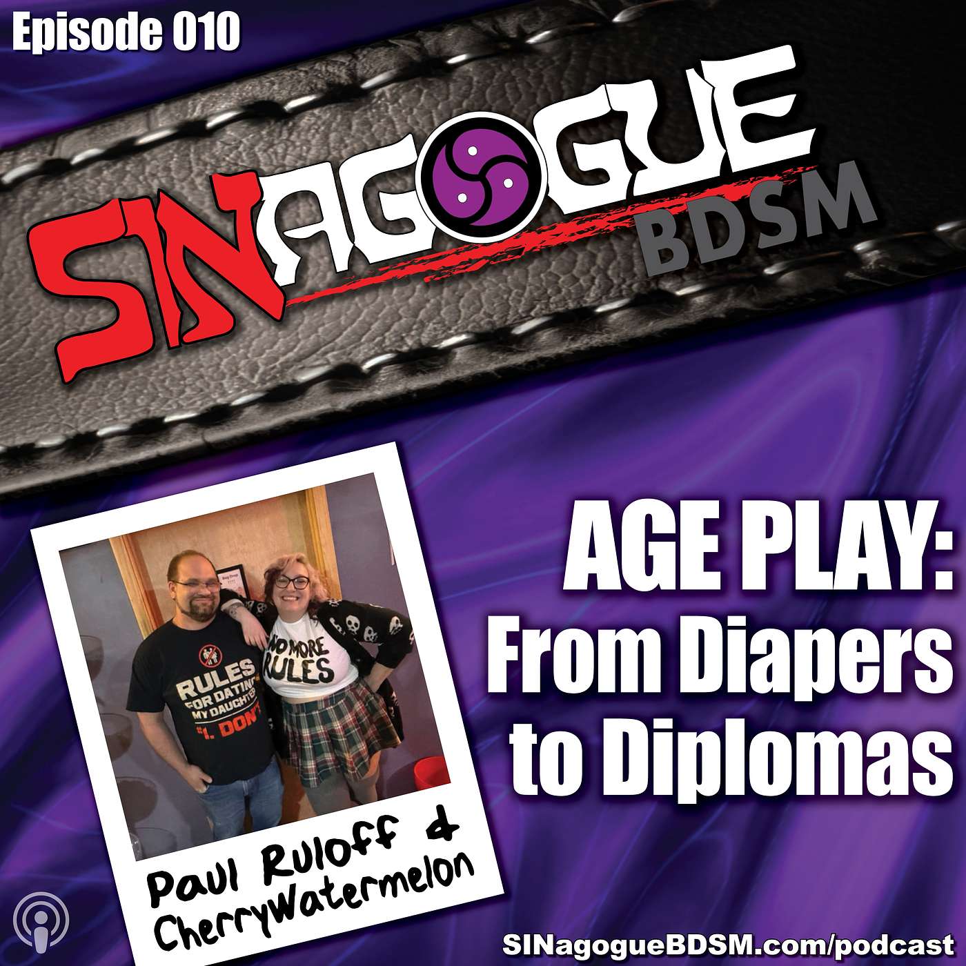 SINagogueBDSM - Ep10 - "AGE PLAY: From Diapers to Diplomas" with Paul Ruloff and CherryWatermelon