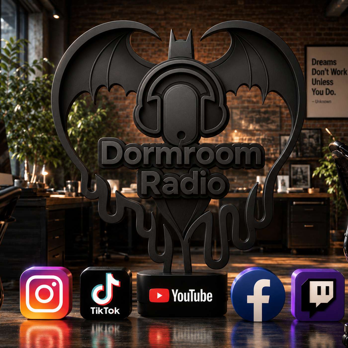 DormRoomRadio podcast cover art
