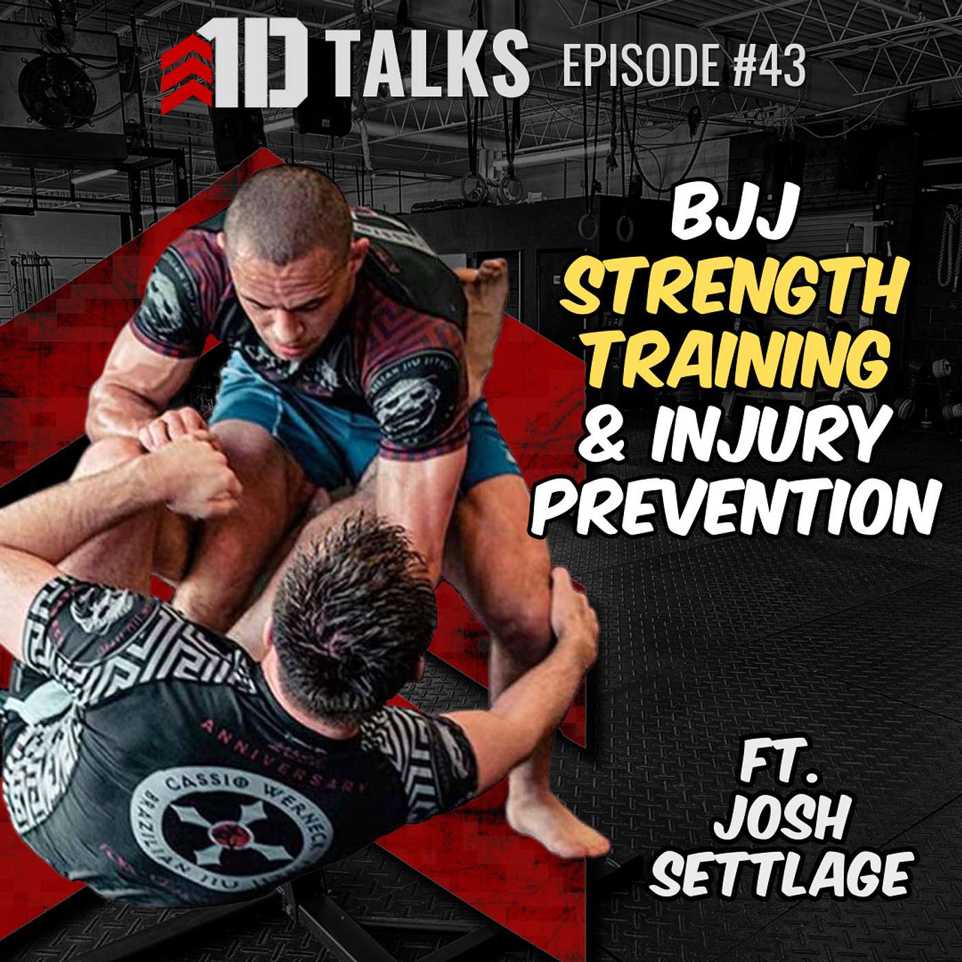 1D Talks Ep. 43 | Josh Settlage - BJJ Strength Training, Injury Rehab, Gordon Ryan, & Batman