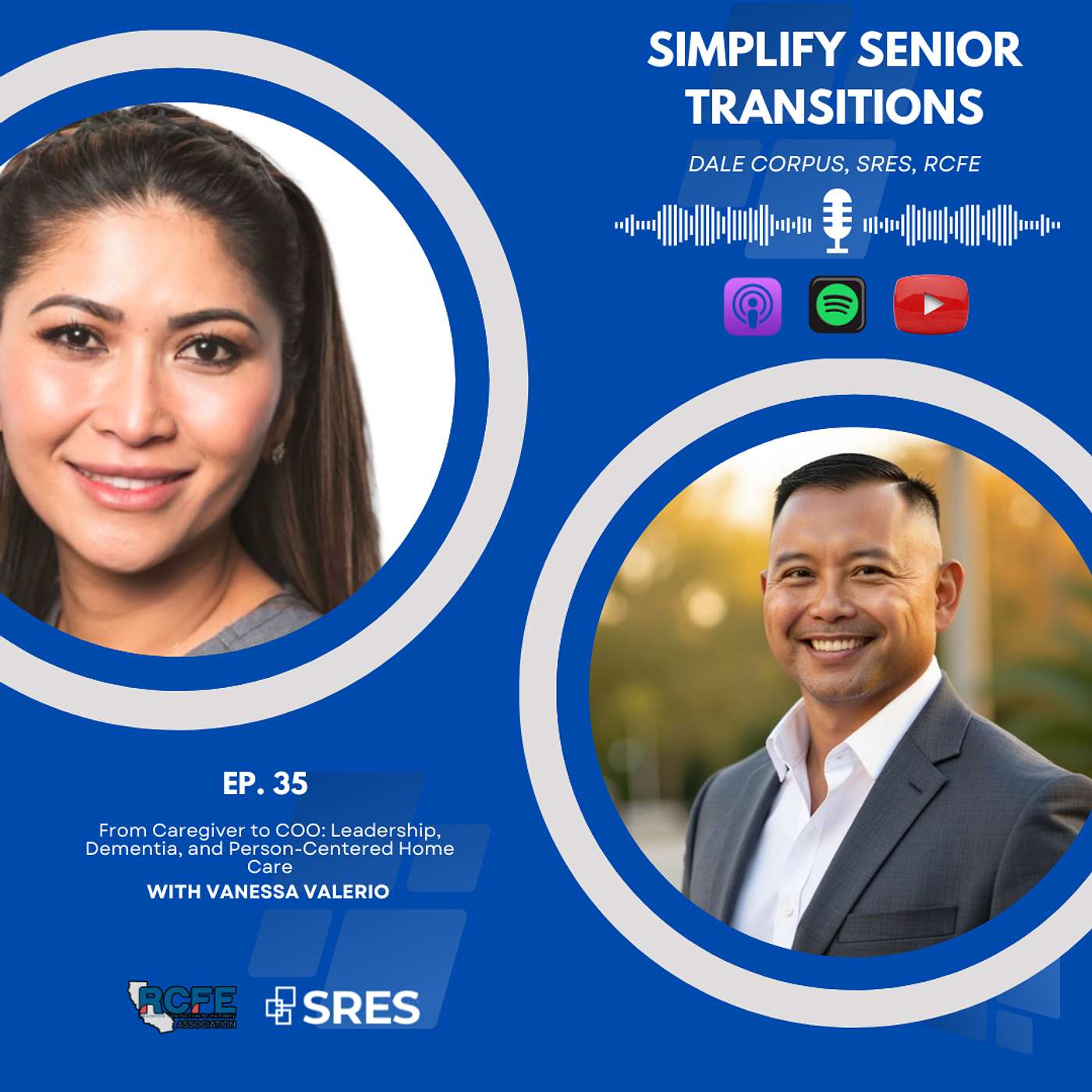 EP35 - From Caregiver to COO: Vanessa Valerio on Leadership, Dementia, and Person-Centered Home Care episode artwork