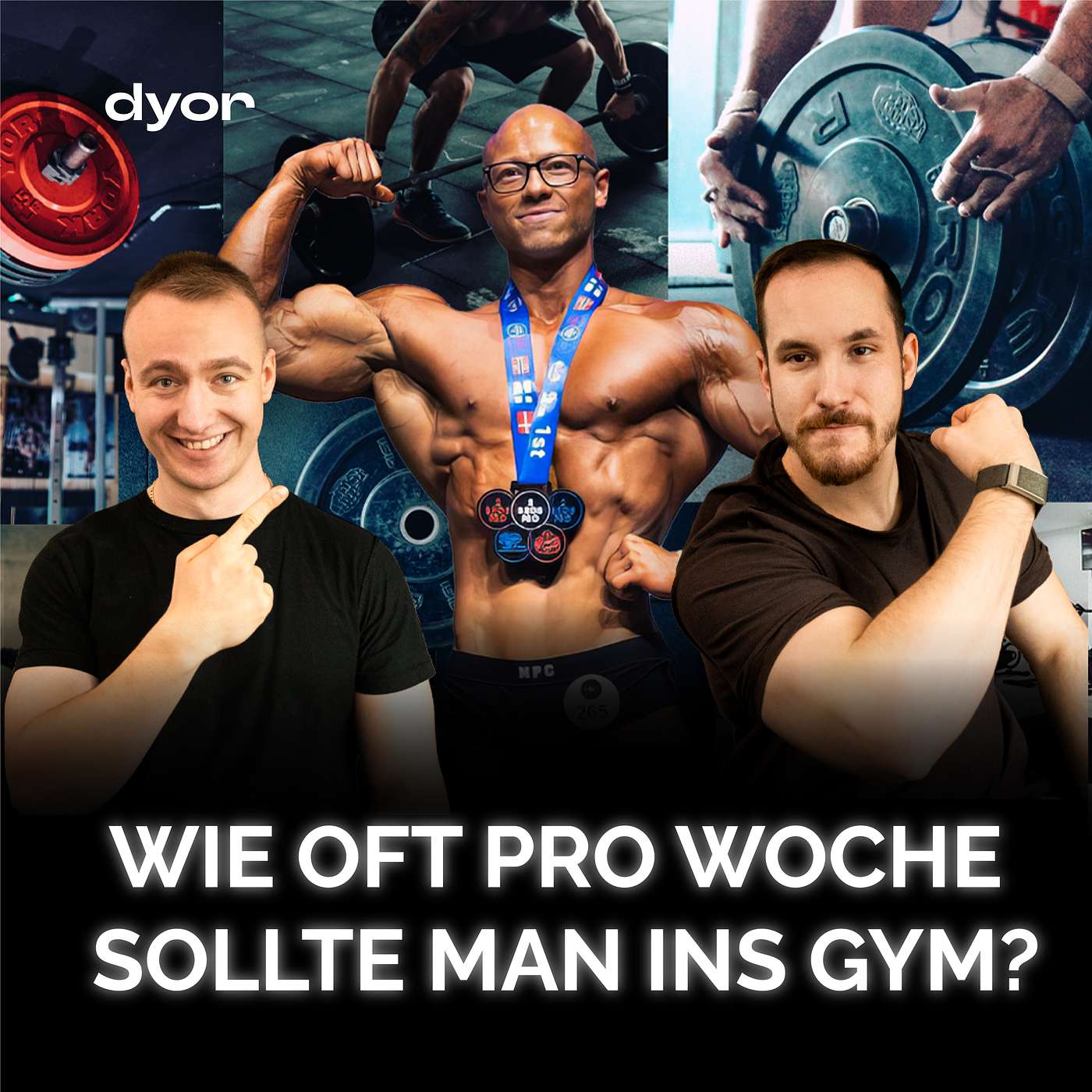 Krafttraining und Ernährung mit Lucas Unverricht | dyor Podcast #35