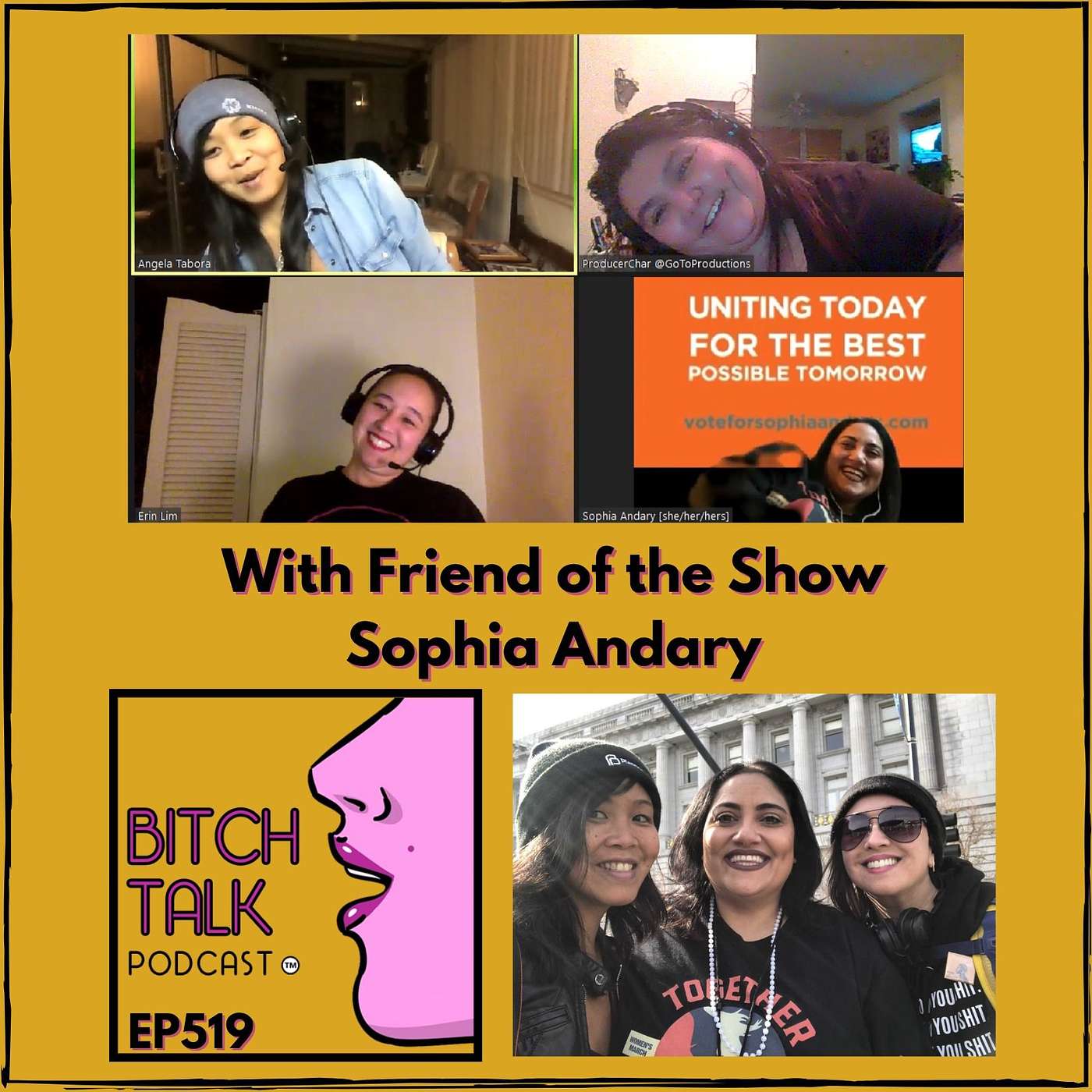 San Francisco Women's March co-founder and  Assembly District 19 Candidate - Sophia Andary