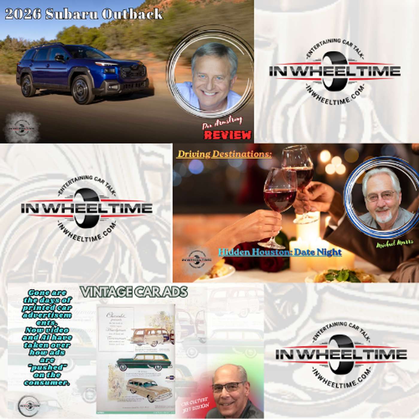 Vintage Car Ads, Hidden Houston Date Night and the '26 Subaru Outback!