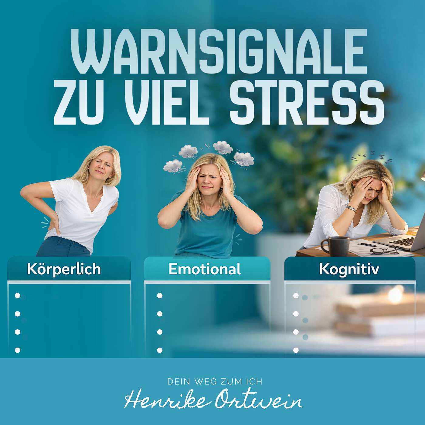 15 Warnzeichen für zu viel Stress - Zu viel Stress fühlt sich oft anders an episode artwork