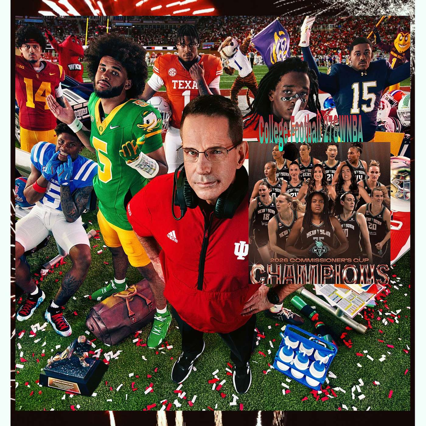 College Football 27&WNBA episode artwork