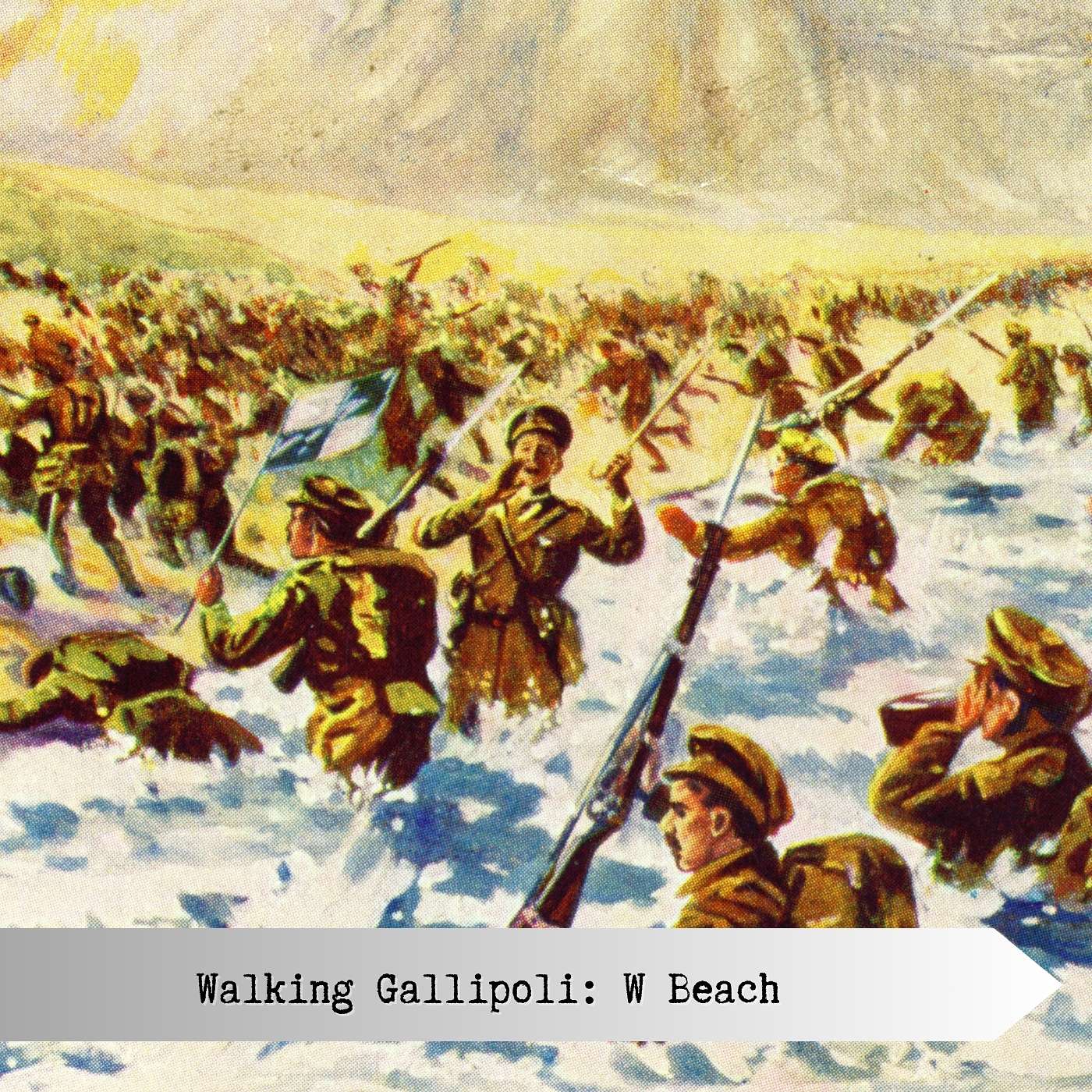 Walking Gallipoli: W Beach