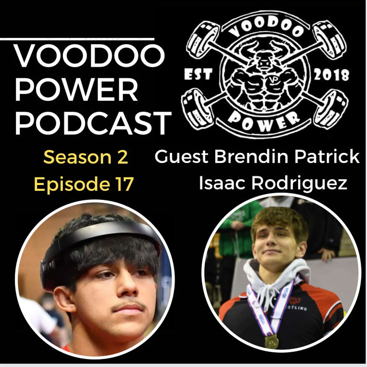 Plates & Pancakes Butler Wrestlers Brendin Patrick 2 time Missouri Class 1 Champion Isaac Rodriguez 5th place Medal Winner episode artwork