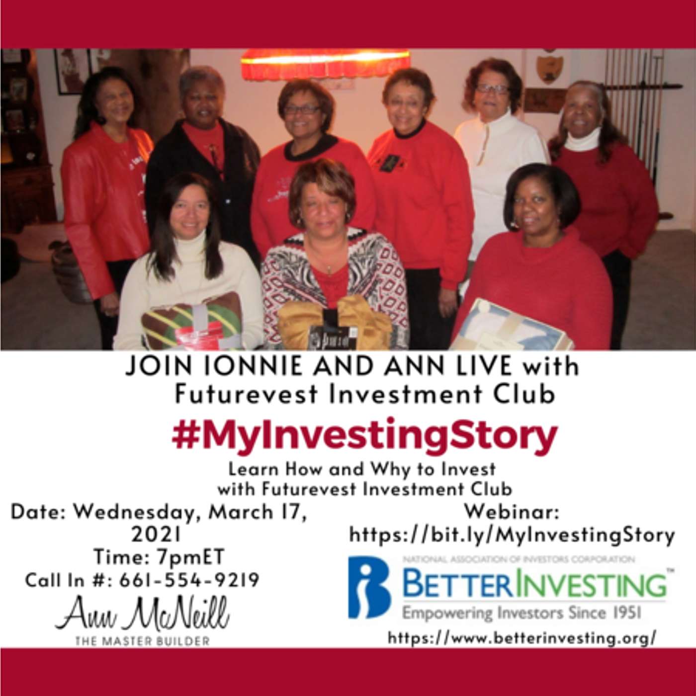 Learn How and Why to Invest with Futurevest Investment Club #MyInvestingStory episode artwork