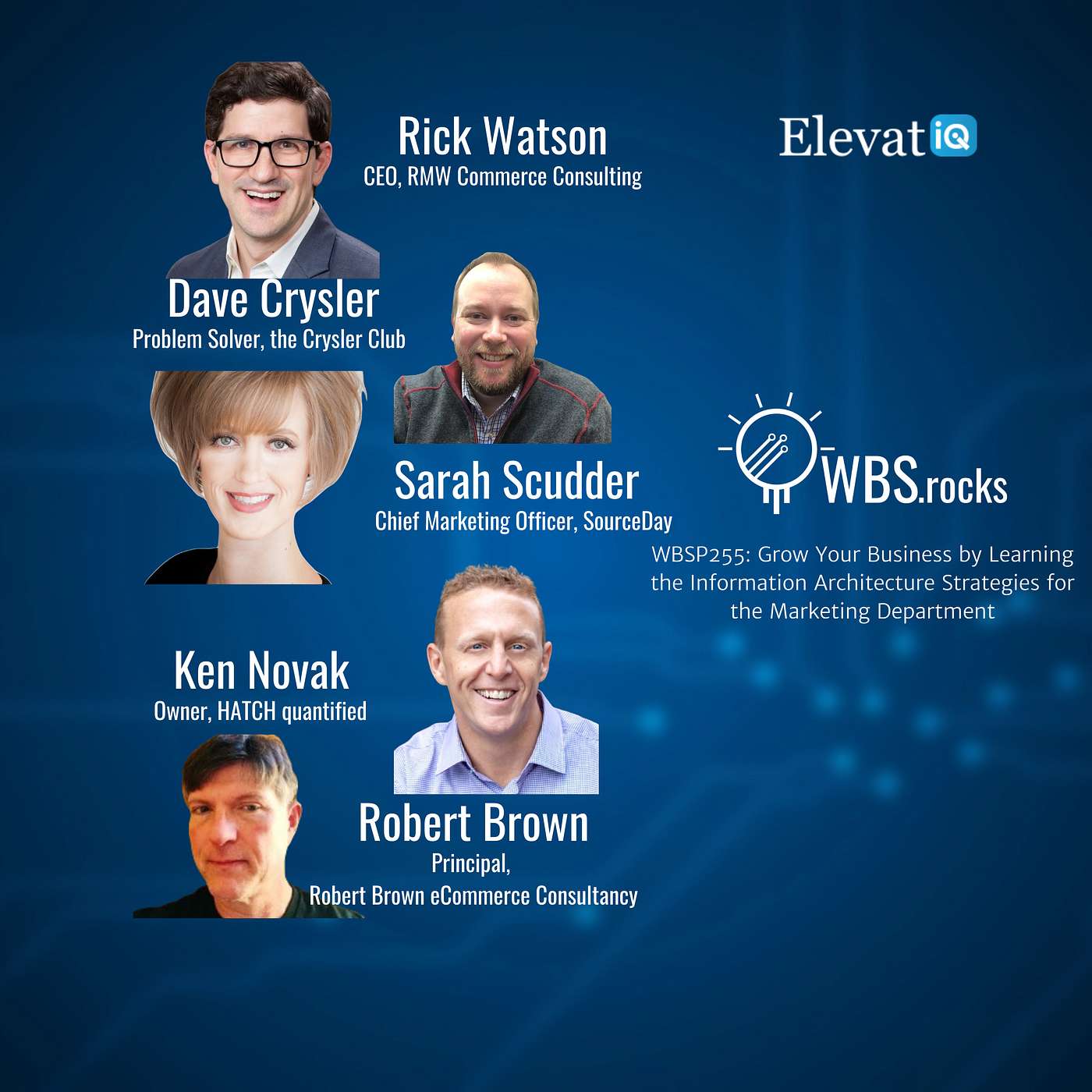WBSP255: Grow Your Business by Learning the Information Architecture Strategies for the Marketing Department, a Live Interview w/ a Panel of Experts