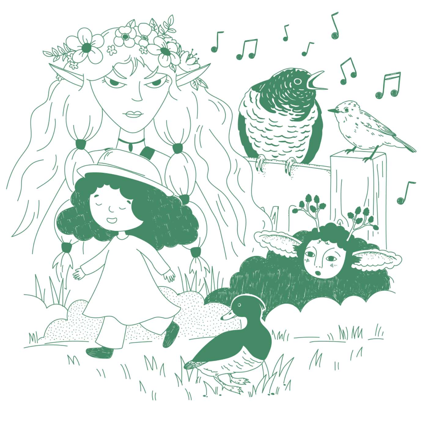 Alnus og elleprinsessens bryllup - Vaserne