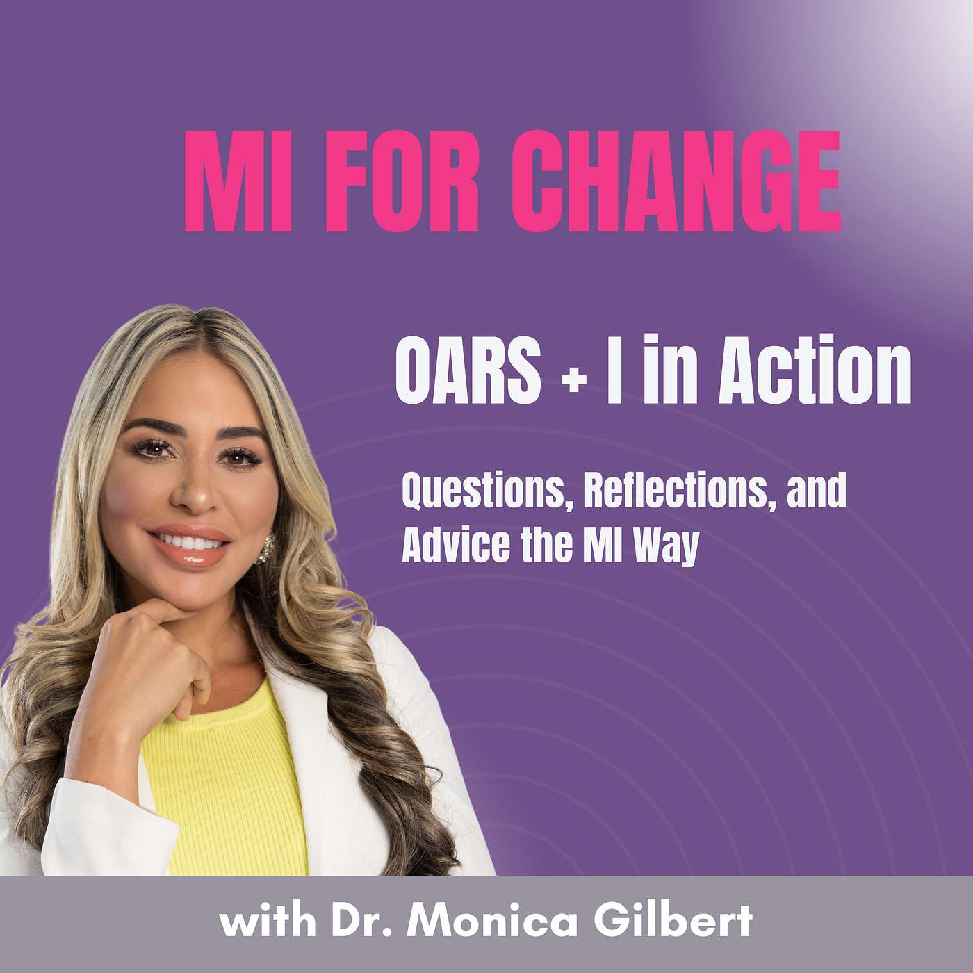 OARS + I in Action: Questions, Reflections, and Advice the MI Way