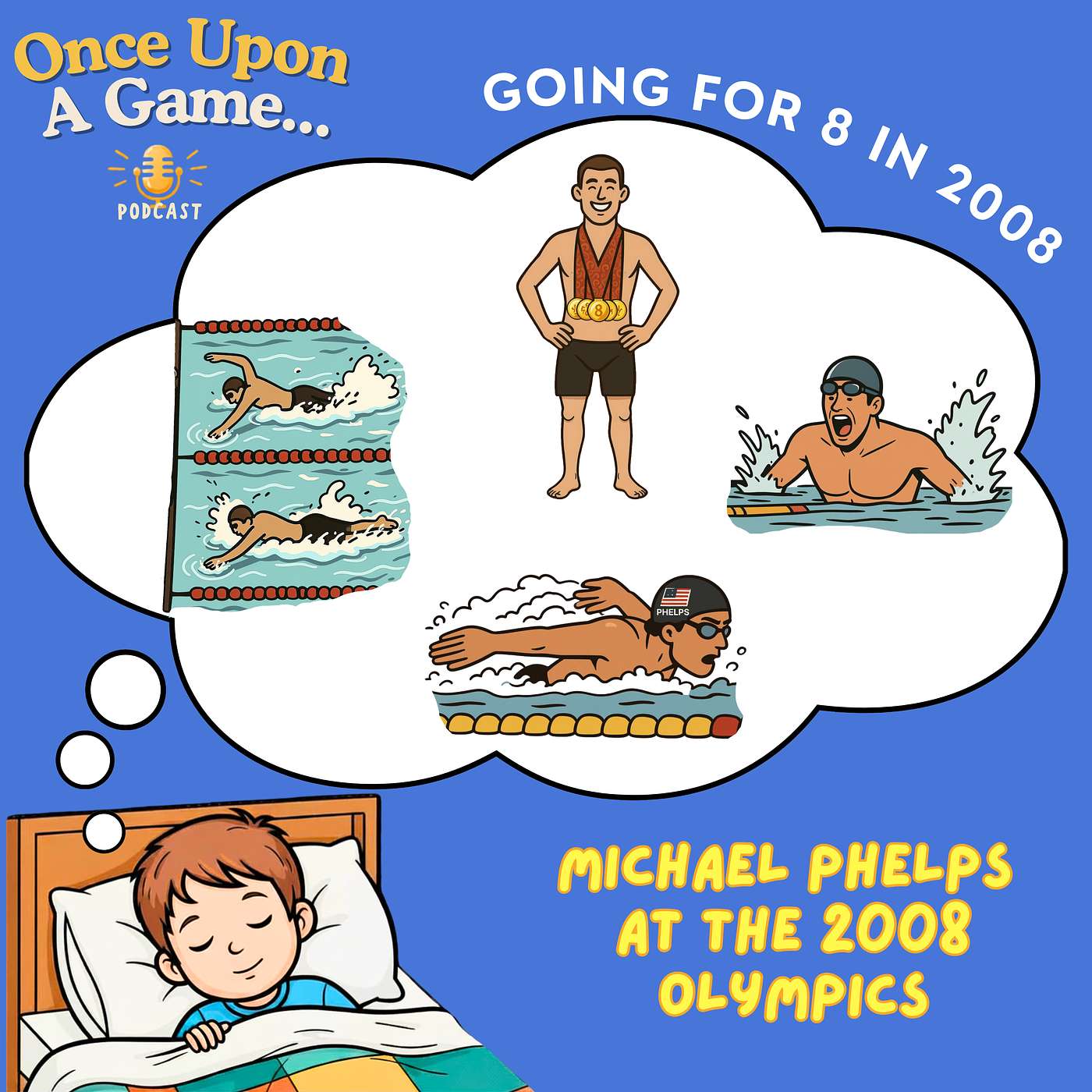 🏊‍♂️🏅 Going for 8 in 2008: Michael Phelps at the 2008 Summer Olympics episode artwork