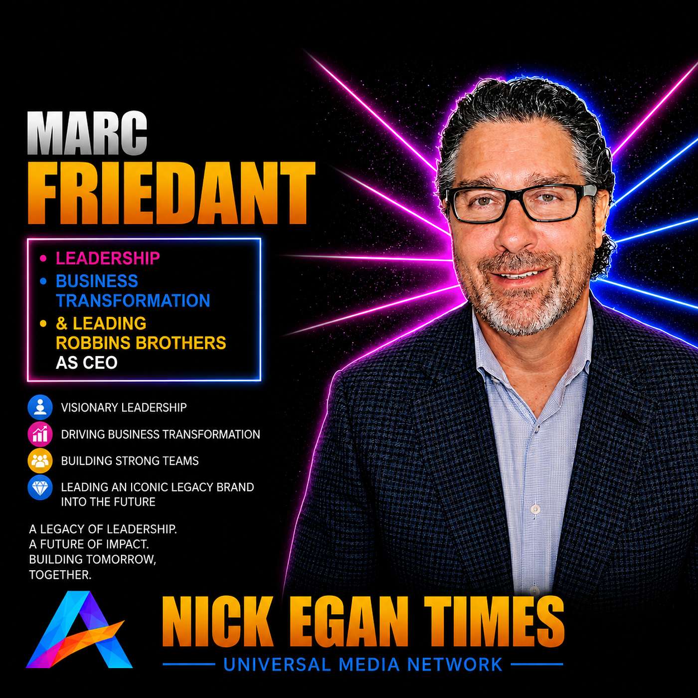 Marc Friedant Leadership, Business Transformation & Leading Robbins Brothers as CEO | Nick Egan Times episode artwork