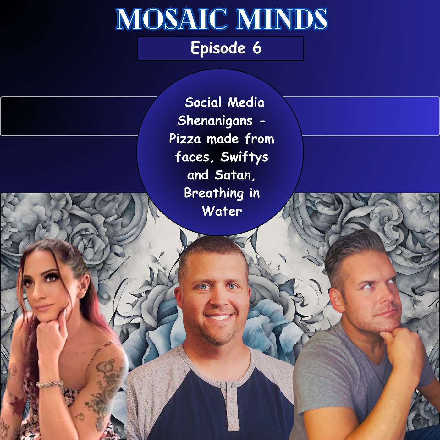 Episode 6 - Social Media Shenanigans - Pizza made from faces, Swiftys and Satan, Breathing in Water
