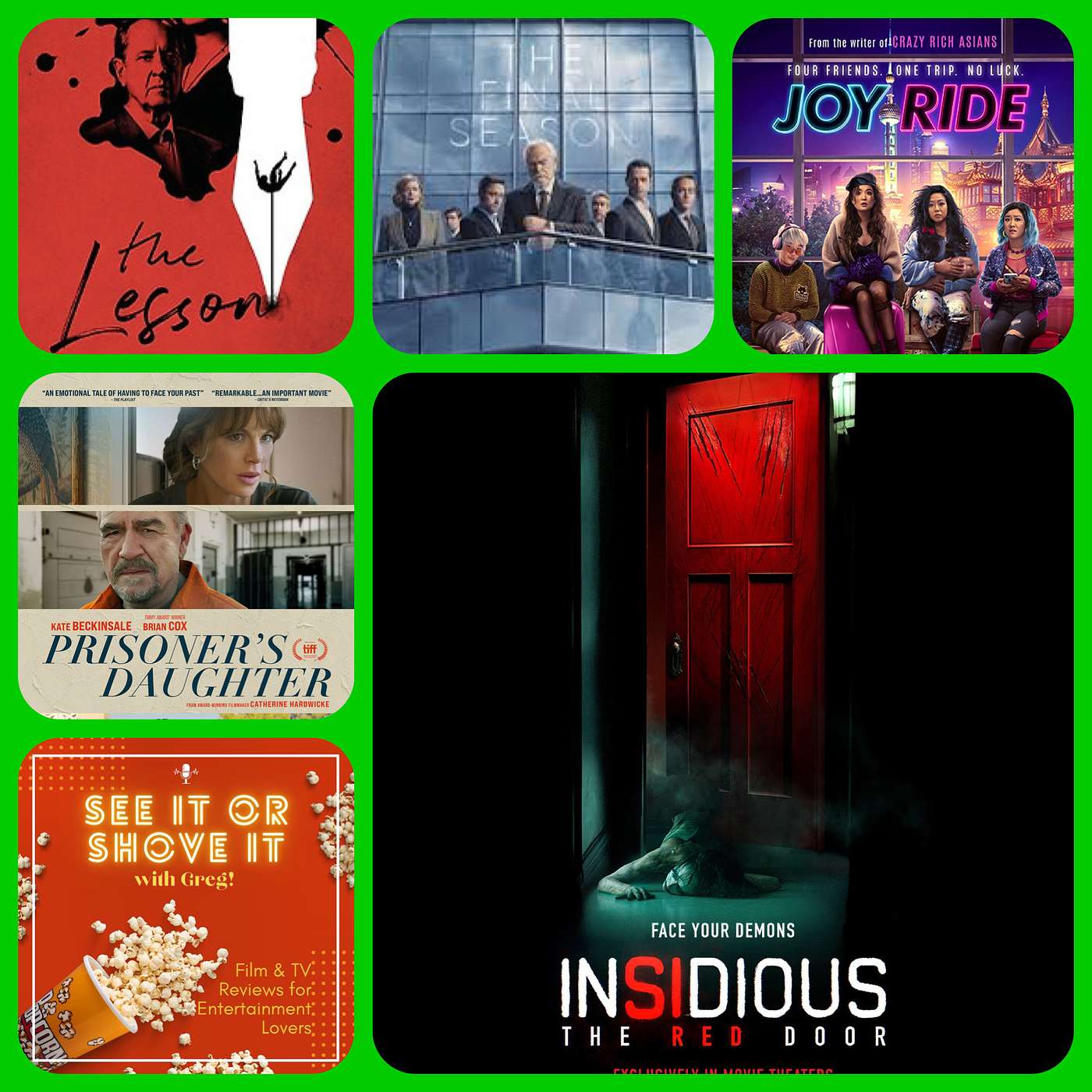 Episode 93 - Insidious: The Red Door, Prisoner's Daughter, Joy Ride, The Lesson episode artwork