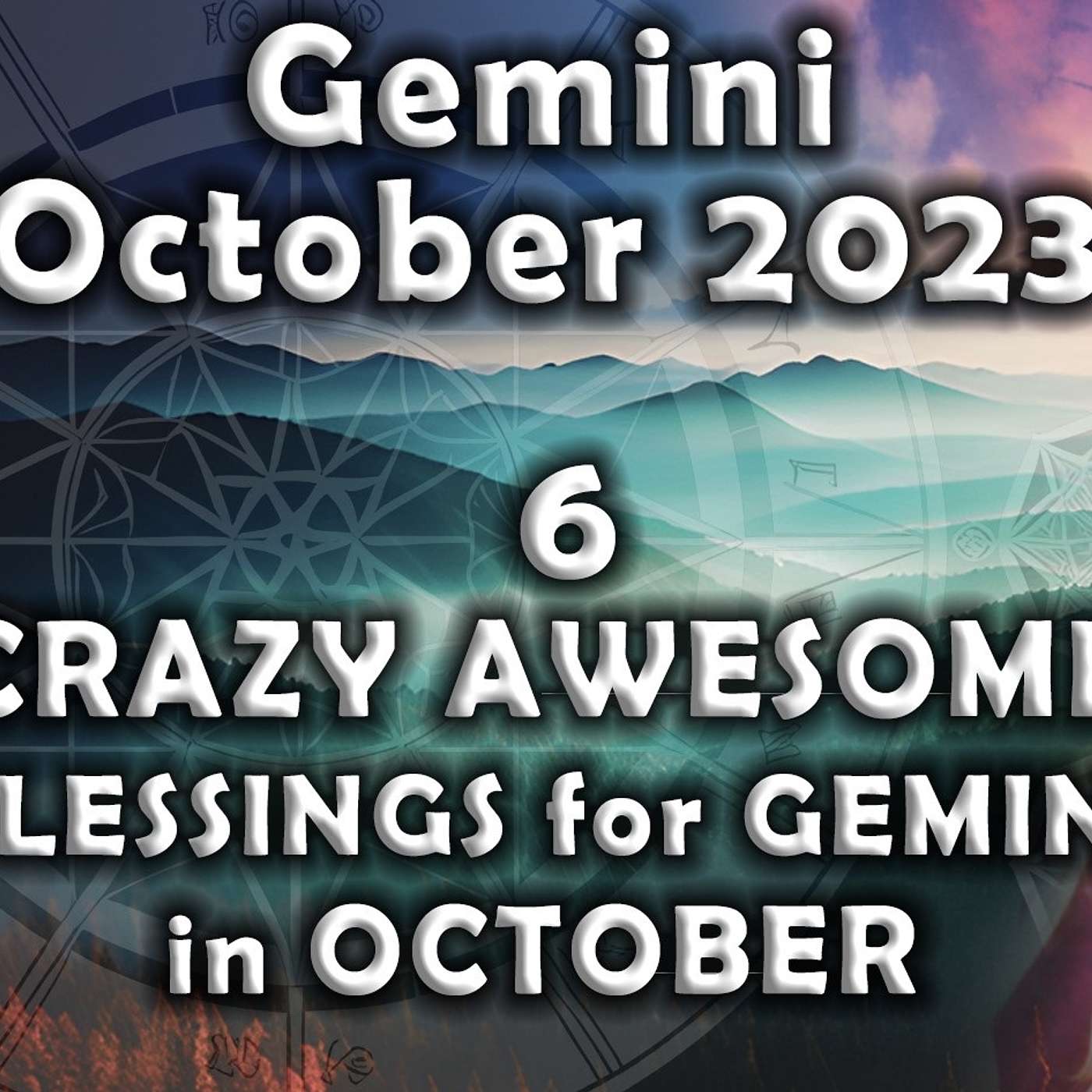 Gemini October 2023 SIX CRAZY AWESOME BLESSINGS for GEMINI in OCTOBER (Astrology Horoscope Forecast)