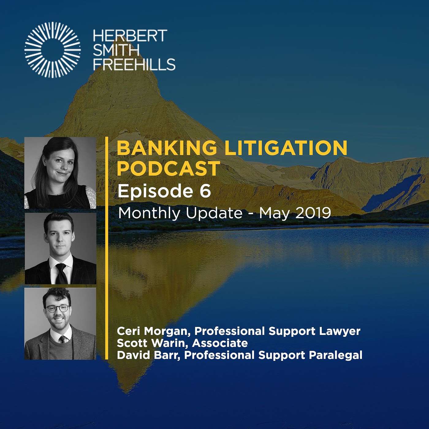 Banking Litigation Podcast Episode 6: Monthly Update – May 2019 episode artwork