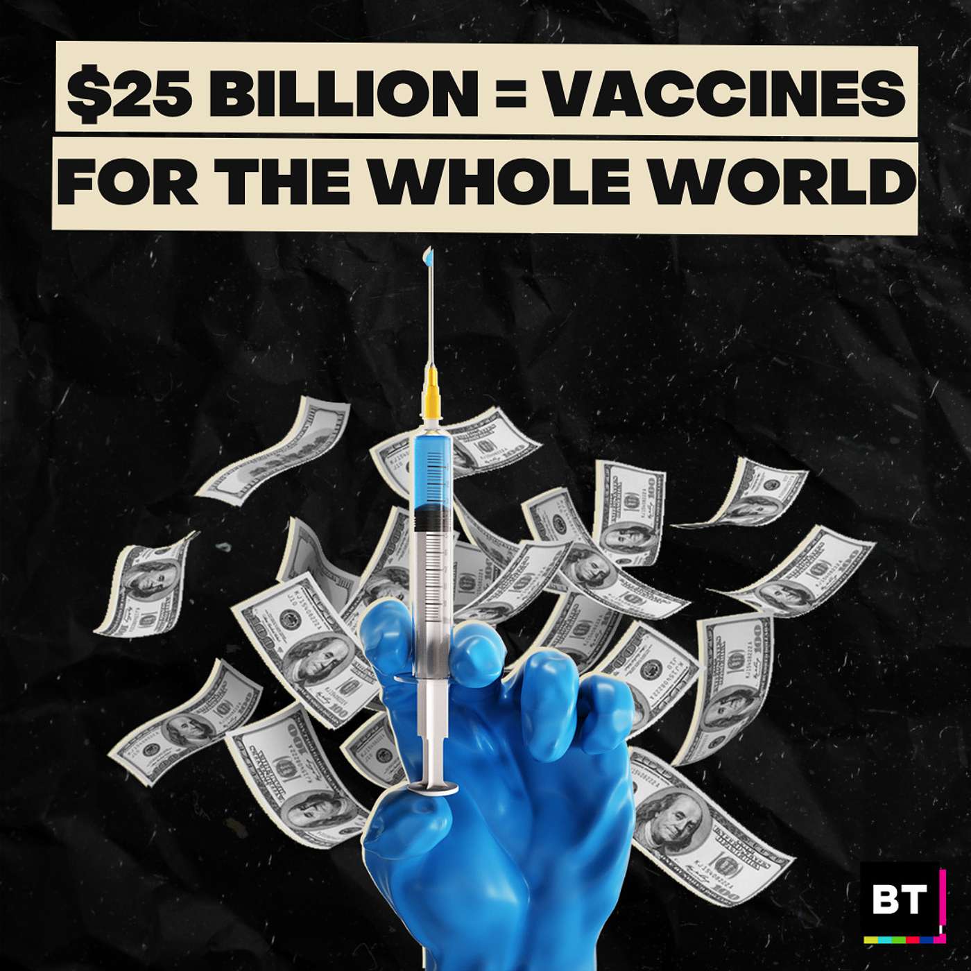 $25 billion = Vaccines For The Whole World