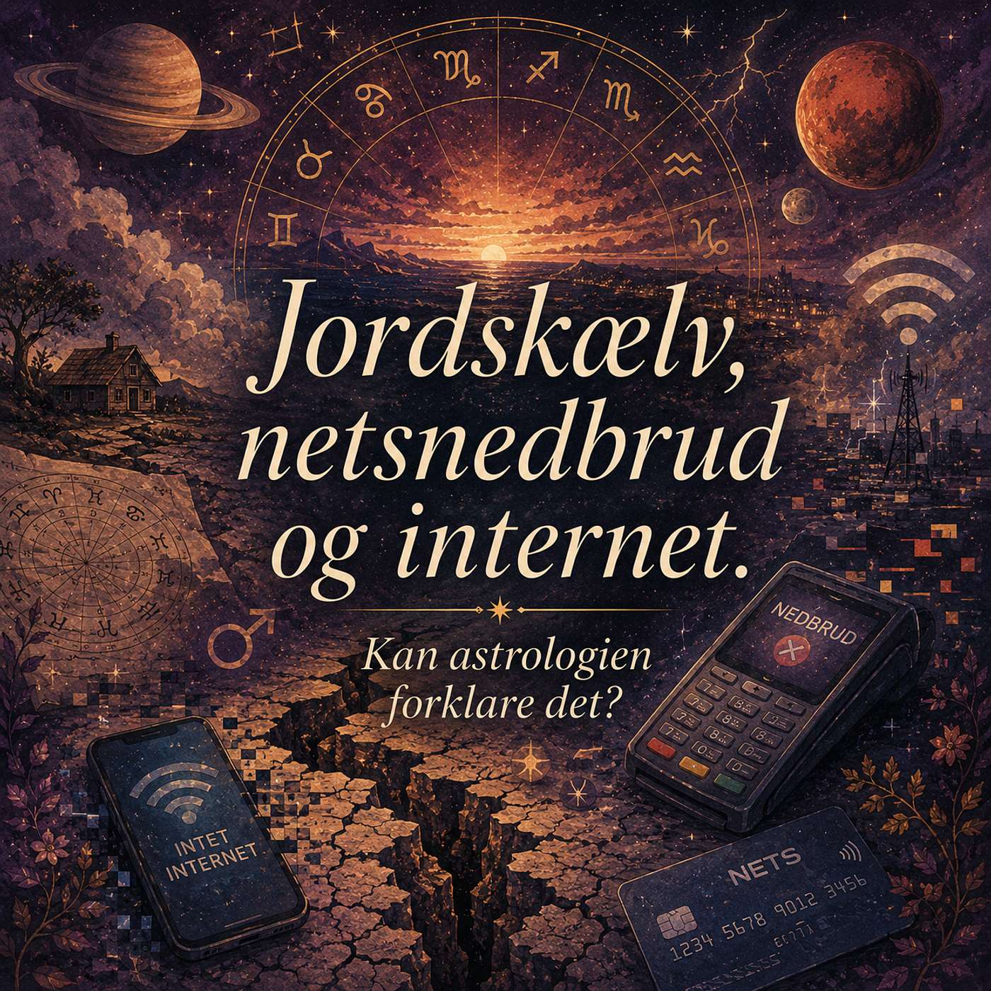 #121: Jordskælv, Nets-nedbrud og internet - kan astrologien forklare det? episode artwork