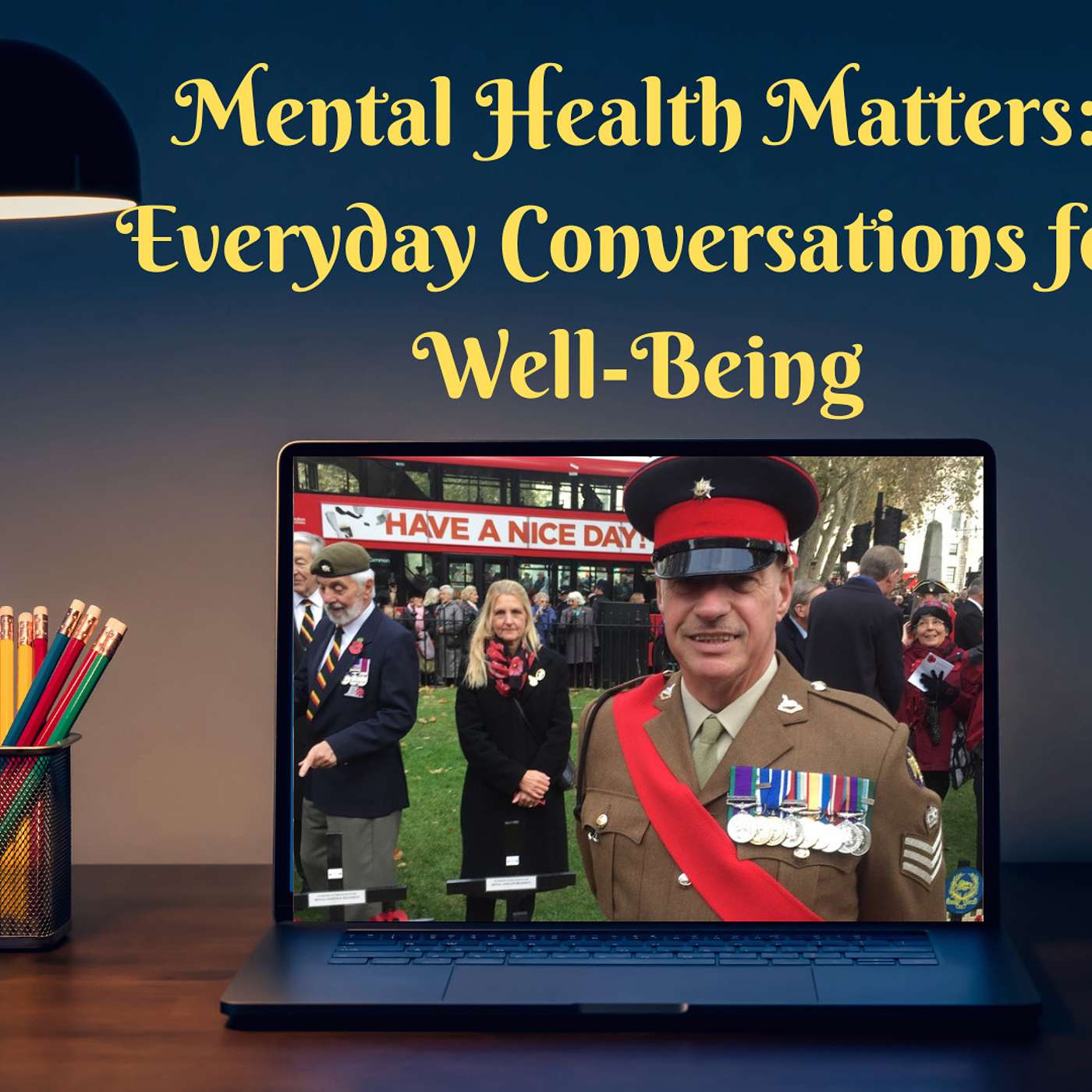 Everyday conversations regarding Mental Health Living with Tourettes episode artwork