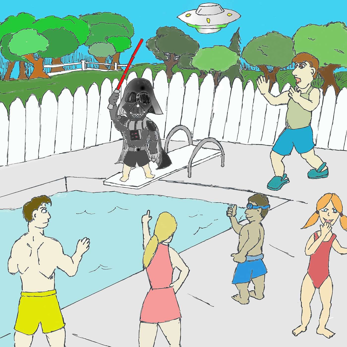 Vader Takes a Dip