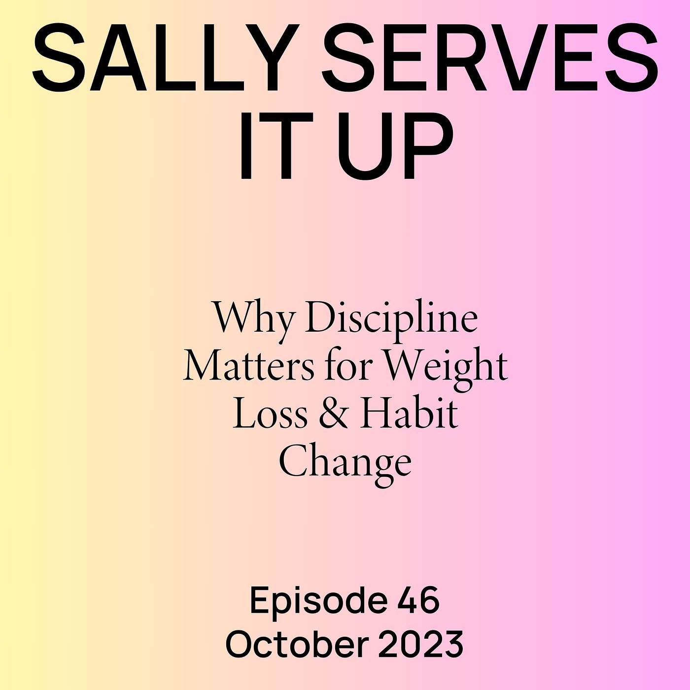 Sally Serves It Up
