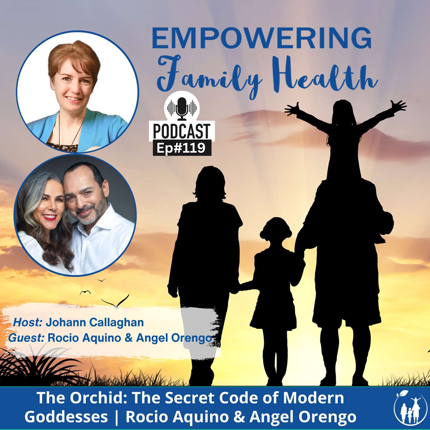 Ep#119 The Orchid: The Secret Code of Modern Goddesses | Rocio Aquino & Angel Orengo