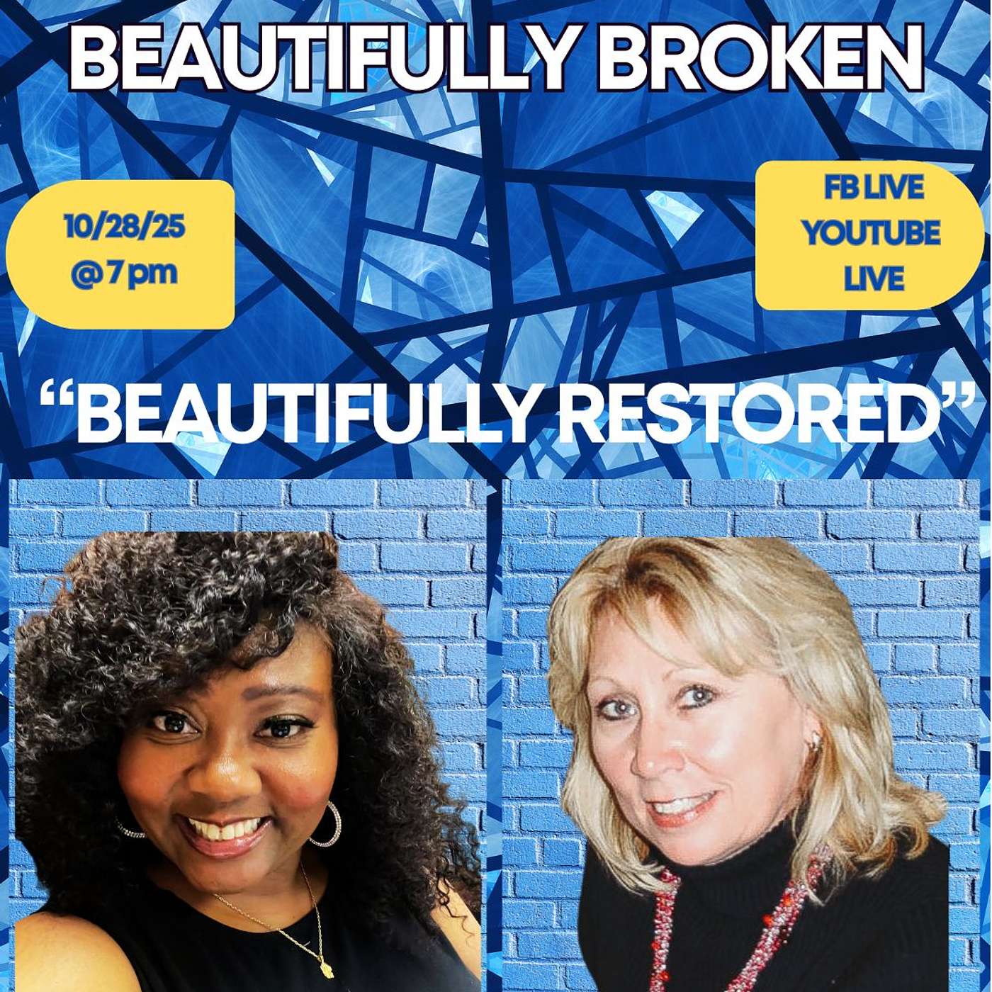 "Mosaic Pieces,  Beautifully Broken"