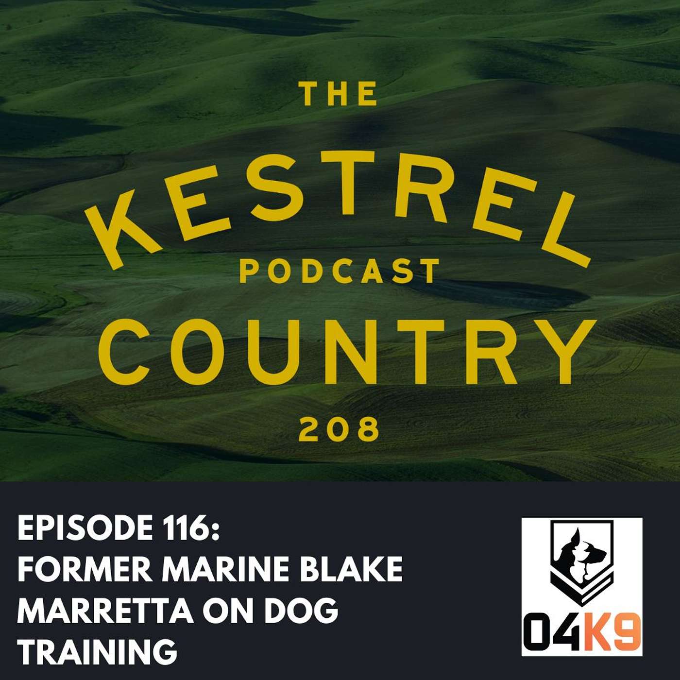 O4K9 with Former Marine Dog Trainer Blake Marretta