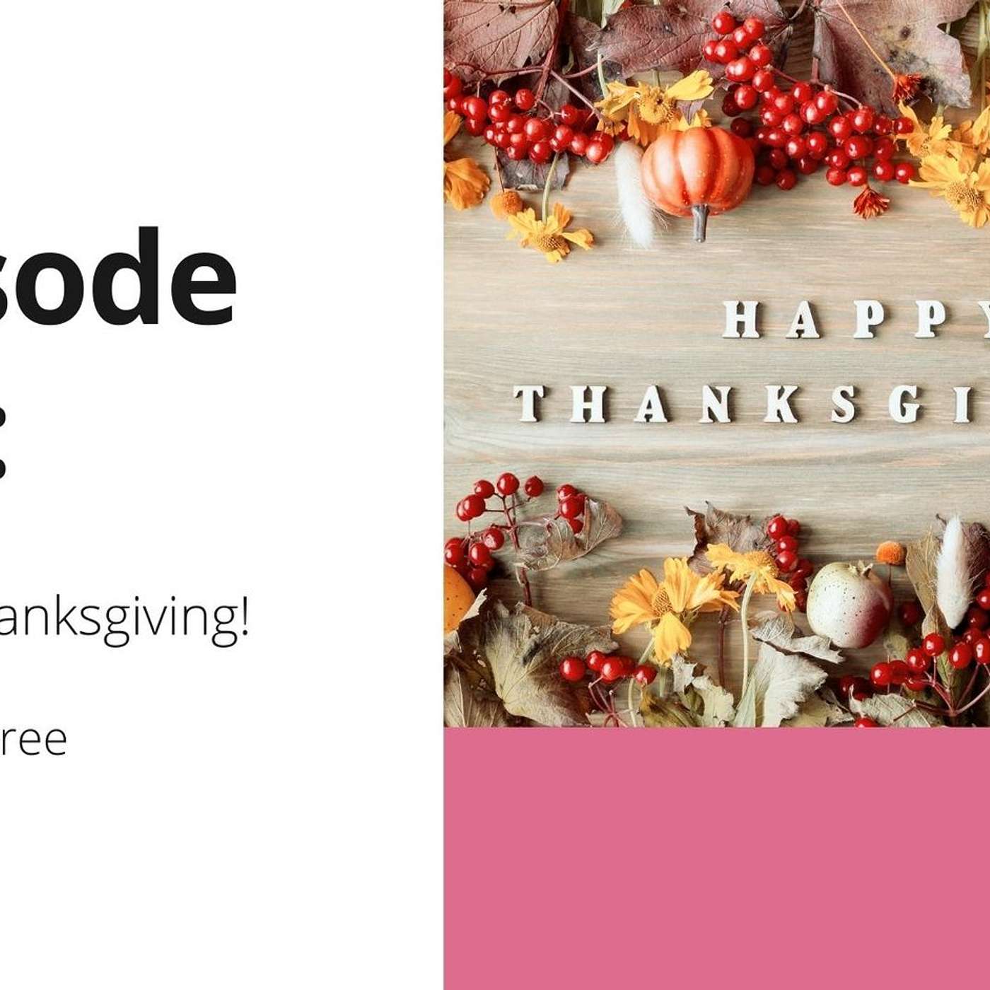 104: Happy Thanksgiving