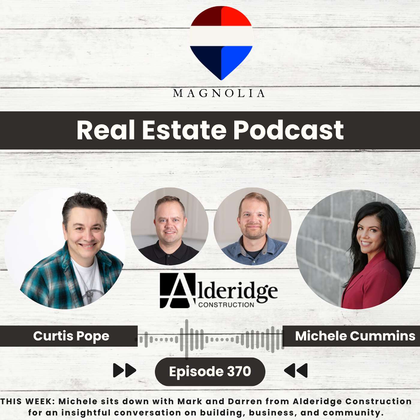 SEAS8 - 370 - Michele sits down with Mark and Darren from Alderidge Construction for an insightful conversation on building, business, and community. episode artwork