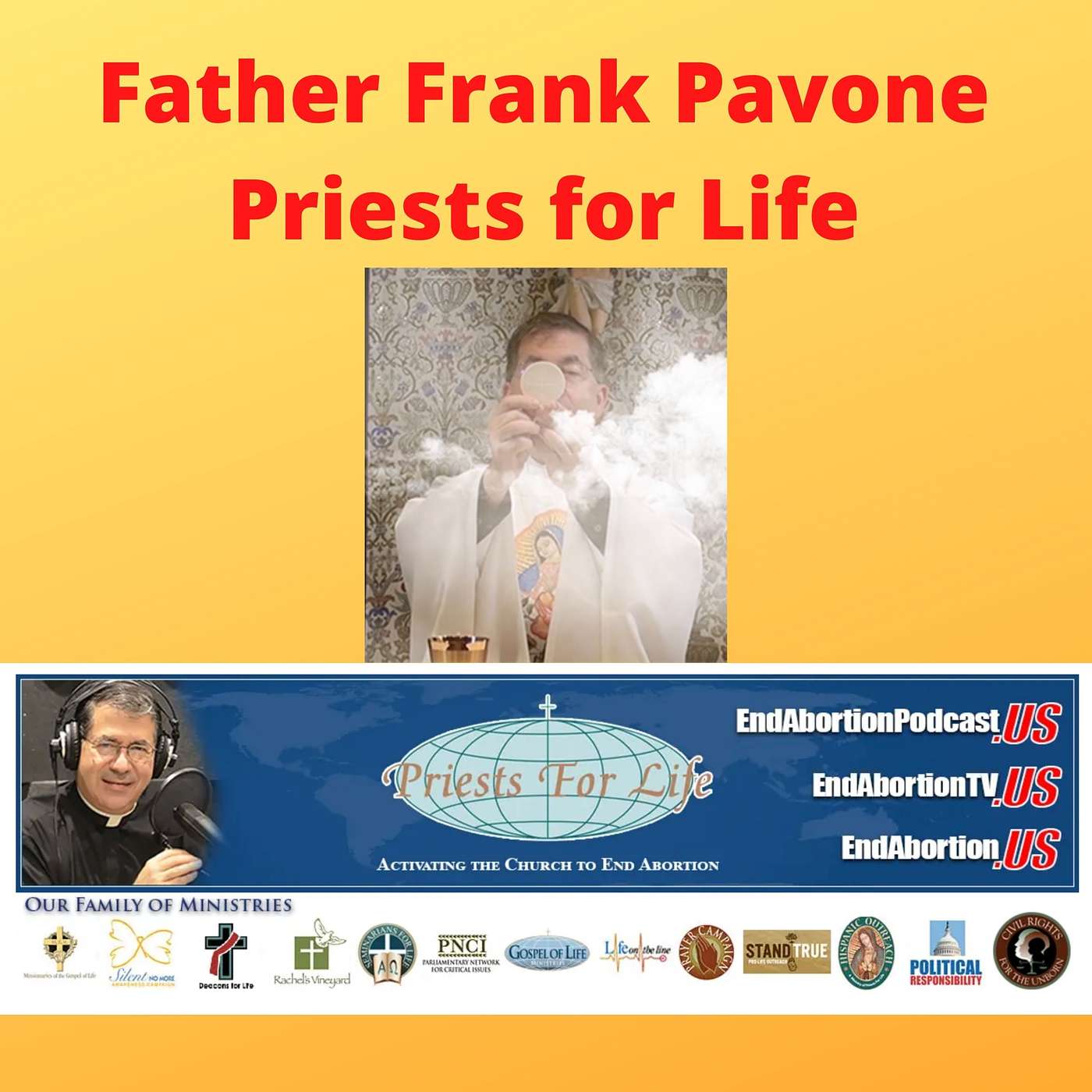 Father Frank Pavone founded Priests for Life Talk at Holy Family Mission 2003 31