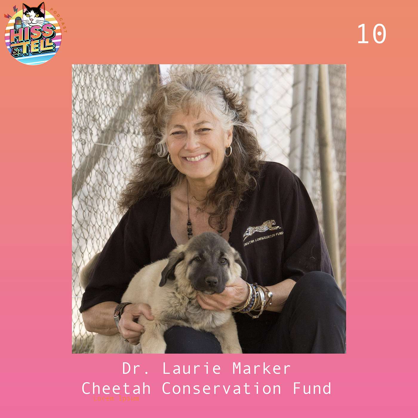 Episode 10: Dr Laurie Marker, Cheetah Conservation Fund